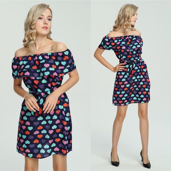 women's clothing 2019 summer fashion plus size ruffled slash neck off shoulder print dresses for womens sleeveless vintage prom mini dr, Black;gray
women's clothing 2019 summer fashion plus size ruffled slash neck off shoulder print dresses for womens sleeveless vintage prom mini dr, Black;gray