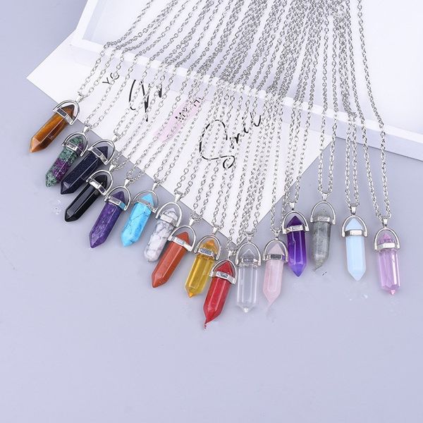 fashion silver plated bullet heart crystal necklace opal turquoise natural stone druzy necklaces jewelry stainless steel chain necklace
fashion silver plated bullet heart crystal necklace opal turquoise natural stone druzy necklaces jewelry stainless steel chain necklace