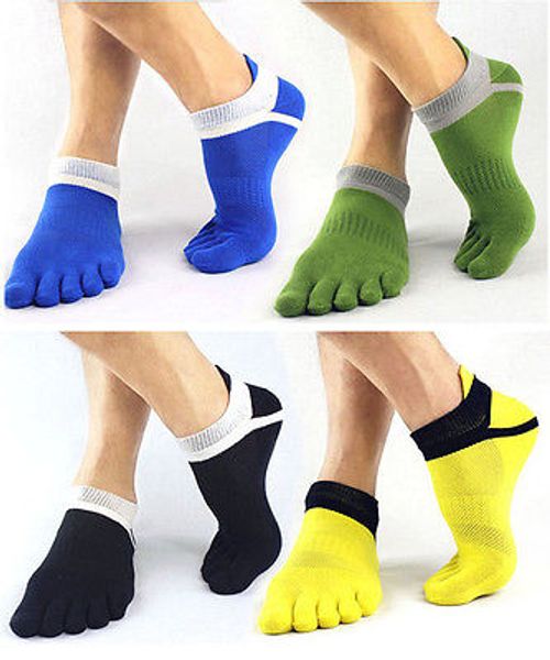 soild color 1 pair breathable cotton five finger socks breathable toe socks for men, Black
soild color 1 pair breathable cotton five finger socks breathable toe socks for men, Black