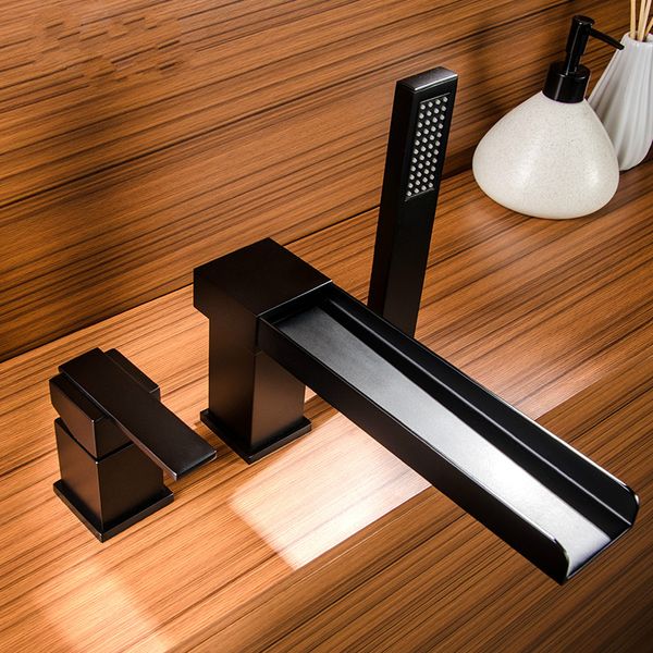 waterfall faucet single handle bathroom waterfall basin faucet sink black mixer taps flexible three hole cold water
waterfall faucet single handle bathroom waterfall basin faucet sink black mixer taps flexible three hole cold water