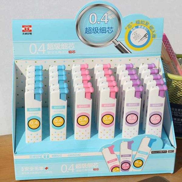 5 pcs/set kawaii 0.4 mm pencil lead pupils for children activities cartridge stationery non-toxic resin mechanical pencil refill, Black;red
5 pcs/set kawaii 0.4 mm pencil lead pupils for children activities cartridge stationery non-toxic resin mechanical pencil refill, Black;red