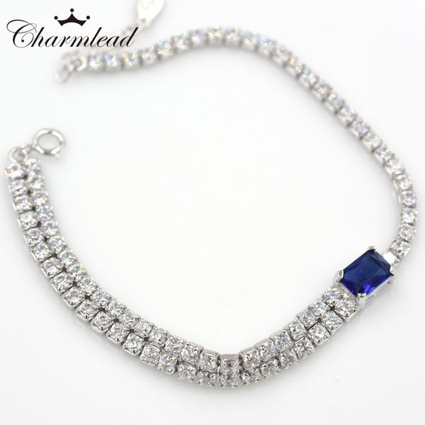 charmlead 100% 925 sterling silver party bling bling bracelet two lines cubic stone shine fashion women gift jewelry, Golden;silver 
charmlead 100% 925 sterling silver party bling bling bracelet two lines cubic stone shine fashion women gift jewelry, Golden;silver