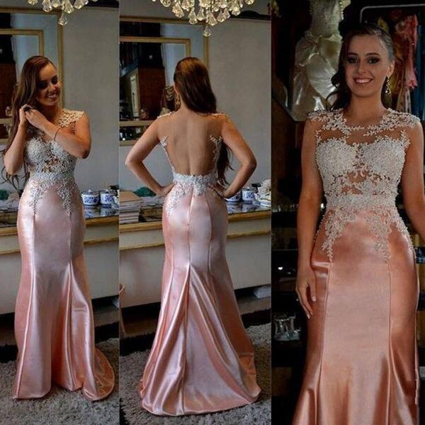 2019 prom dresses sheer jewel neck sleeveless see through beaded lace appliques mermaid evening party gowns sweep train blush pink, Black
2019 prom dresses sheer jewel neck sleeveless see through beaded lace appliques mermaid evening party gowns sweep train blush pink, Black
