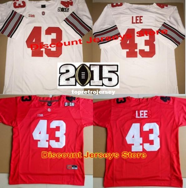 stitched #43 darrin lee state buckeyes college football jerseys,embroidery 2015 championship diamond quest jersey, Black;red
stitched #43 darrin lee state buckeyes college football jerseys,embroidery 2015 championship diamond quest jersey, Black;red