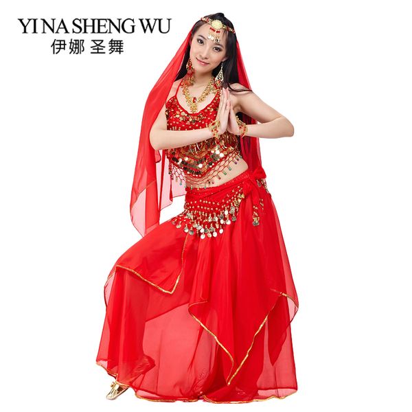 adult belly dance set 5-pieces belly dance top+veil+skirt+waist chain+headdress bollywood performance set, Black;red
adult belly dance set 5-pieces belly dance top+veil+skirt+waist chain+headdress bollywood performance set, Black;red