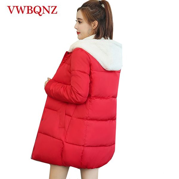 new winter women lambswool cute cotton jacket coat warm loose long ladies hooded overcoat casual student jacket fashion clothing, Black
new winter women lambswool cute cotton jacket coat warm loose long ladies hooded overcoat casual student jacket fashion clothing, Black