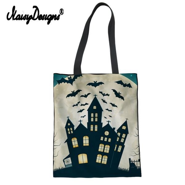noisydesigns happy halloween skull print women foldable shopping bag handbags tote bags reusable eco-friendly cotton large bag
noisydesigns happy halloween skull print women foldable shopping bag handbags tote bags reusable eco-friendly cotton large bag