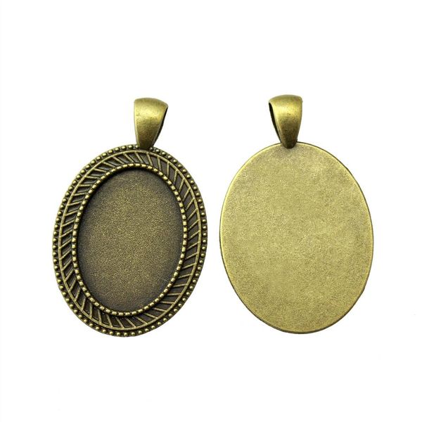 10 pieces cabochon cameo base tray bezel blank jewelry accessories simple perforation side-on inner size 18x25mm oval glass cabochons, Slivery;crystal
10 pieces cabochon cameo base tray bezel blank jewelry accessories simple perforation side-on inner size 18x25mm oval glass cabochons, Slivery;crystal