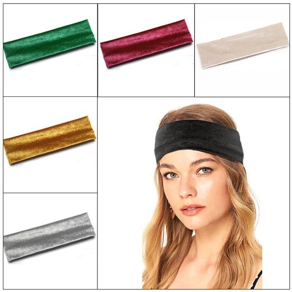 elegant women's girl padded velvet headband multicolor hairband hair decor gifts, Silver
elegant women's girl padded velvet headband multicolor hairband hair decor gifts, Silver