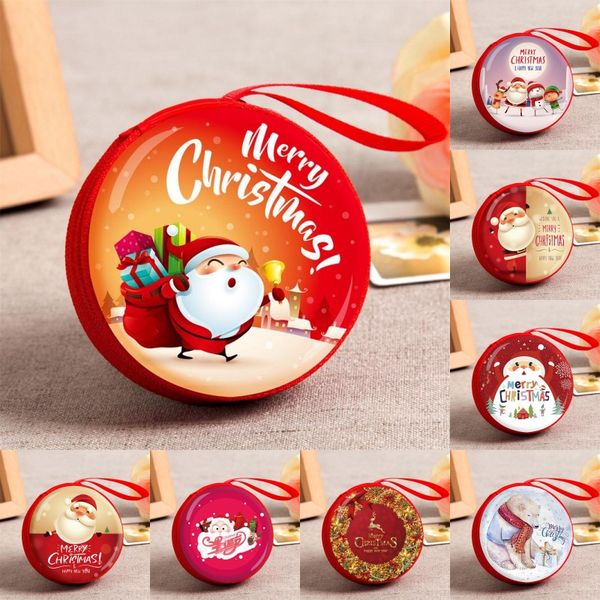 christmas headset earphone headphone storage box bag kids christmas round coin purses christmas zipper wallet hanging decoration, White
christmas headset earphone headphone storage box bag kids christmas round coin purses christmas zipper wallet hanging decoration, White