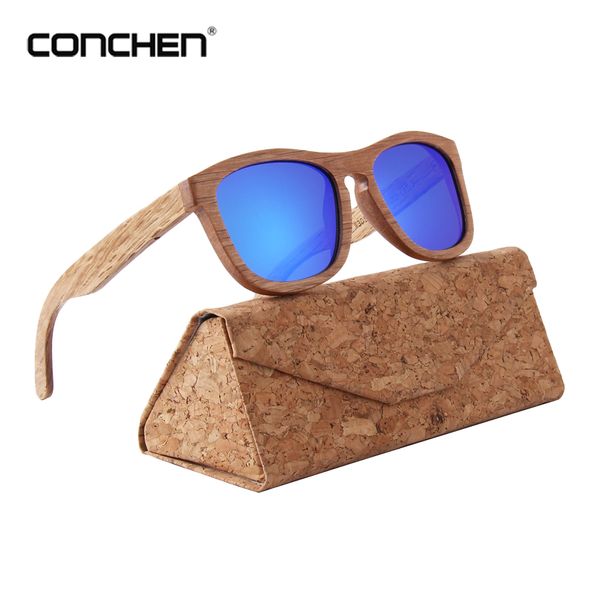 conchen new 100% real zebra wood sunglasses polarized handmade bamboo mens brand designer original sun glasses men gafas, White;black
conchen new 100% real zebra wood sunglasses polarized handmade bamboo mens brand designer original sun glasses men gafas, White;black