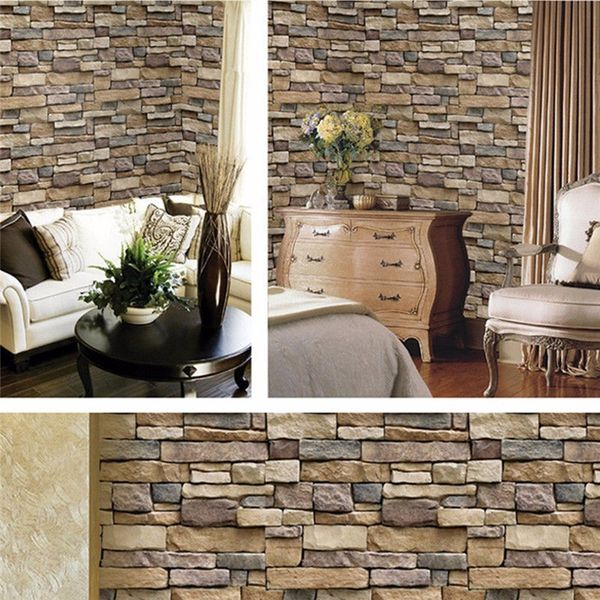 45*100cm self-adhesive 3d simulation vein rock stone pattern brick wallpaper background decoration wall stickers
45*100cm self-adhesive 3d simulation vein rock stone pattern brick wallpaper background decoration wall stickers