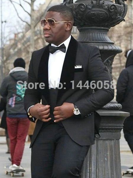 2018 formal party prom dress men wedding suits with pant black velvet shawl lapel slim fit tuxedos for men groom suit bridegroom, White;black
2018 formal party prom dress men wedding suits with pant black velvet shawl lapel slim fit tuxedos for men groom suit bridegroom, White;black
