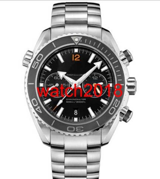 

Luxury Watch Top Quality Steel Bracelet New Pl@net Chronograph Ceramic Bezel 232.30.46.51.01.003 45mm MAN WATCH Wristwatch