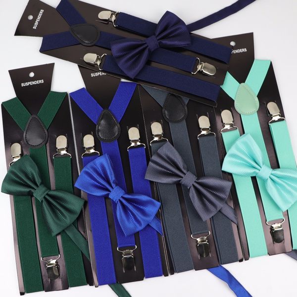 soild color man polyester belt bow tie set woman men's suspenders butterfly clip-on y-back braces elastic women adjustable, Black;white
soild color man polyester belt bow tie set woman men's suspenders butterfly clip-on y-back braces elastic women adjustable, Black;white