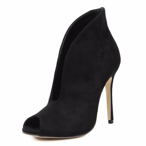 women pumps high heels shoes woman party wedding dress ol peep toe stiletto summer boots v type size 35-40 black
women pumps high heels shoes woman party wedding dress ol peep toe stiletto summer boots v type size 35-40 black