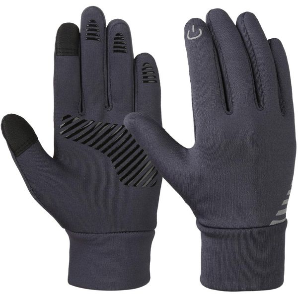vbiger kids winter gloves anti-skid touch screen gloves soft outdoor sports warm with reflective printing silicone strip, Blue;gray
vbiger kids winter gloves anti-skid touch screen gloves soft outdoor sports warm with reflective printing silicone strip, Blue;gray
