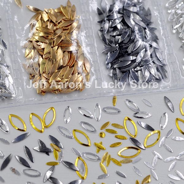 mixed styles oval gold sier metal 3d nail art decorations studs marquise shape nails accessoires supplies tools, Silver;gold
mixed styles oval gold sier metal 3d nail art decorations studs marquise shape nails accessoires supplies tools, Silver;gold