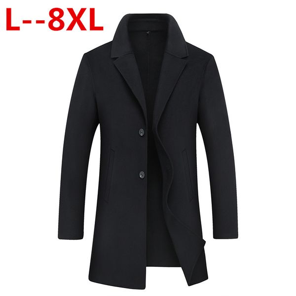 10xl 8xl 6xl 5xl winter wool coat men leisure long sections woolen coats men's pure color casual jackets / casual men overcoat, Black
10xl 8xl 6xl 5xl winter wool coat men leisure long sections woolen coats men's pure color casual jackets / casual men overcoat, Black