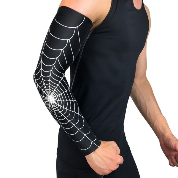 1 pcs running cycling arm warmers uv protection spider net printed arm sleeves covers sports elbow pads, Black
1 pcs running cycling arm warmers uv protection spider net printed arm sleeves covers sports elbow pads, Black