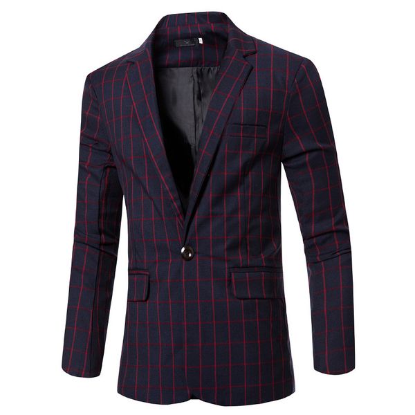 new pattern fashion trend korean lattice man's suit sell well will code man leisure time small suit sale, White;black
new pattern fashion trend korean lattice man's suit sell well will code man leisure time small suit sale, White;black