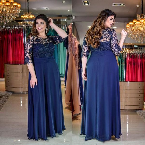plus size long dark blue mother of the bride dress half sleeve lace chiffon floor length women formal gowns custom size, Black;red
plus size long dark blue mother of the bride dress half sleeve lace chiffon floor length women formal gowns custom size, Black;red