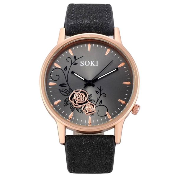 fashion women flower pattern faux leather band analog display quartz wrist watch, Slivery;brown
fashion women flower pattern faux leather band analog display quartz wrist watch, Slivery;brown