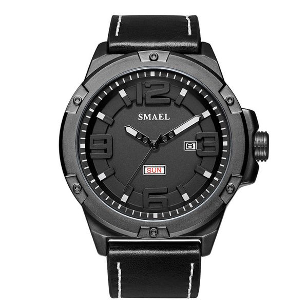 waterproof calendar quartz wristwatches smael watch men big dial relogio man watches digital 1313 sport digital watches bracelet, Slivery;brown
waterproof calendar quartz wristwatches smael watch men big dial relogio man watches digital 1313 sport digital watches bracelet, Slivery;brown