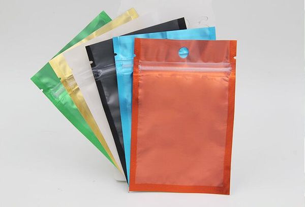 dhl colored resealable ziplock bag clear front with aluminum foil back plastic packing pouch for food storage
dhl colored resealable ziplock bag clear front with aluminum foil back plastic packing pouch for food storage