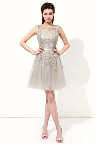 in stock 2018 scoop appliques mini a-line prom dresses with sequin tulle lace-up bridesmaid dress evening formal party gown bp18, Black
in stock 2018 scoop appliques mini a-line prom dresses with sequin tulle lace-up bridesmaid dress evening formal party gown bp18, Black