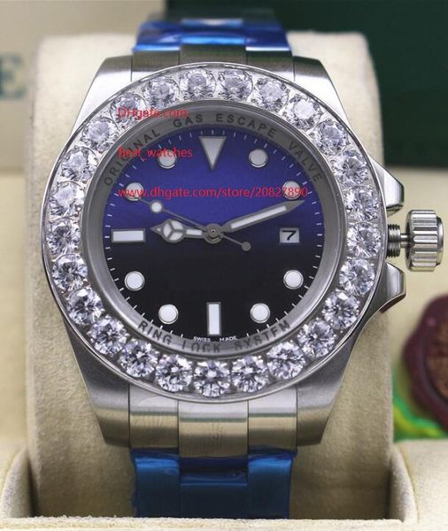 wristwatches sapphire 44 mm black/blue dial large diamond 116660 asia 2813 automatic mechanical mens men's watch watches, Slivery;brown
wristwatches sapphire 44 mm black/blue dial large diamond 116660 asia 2813 automatic mechanical mens men's watch watches, Slivery;brown