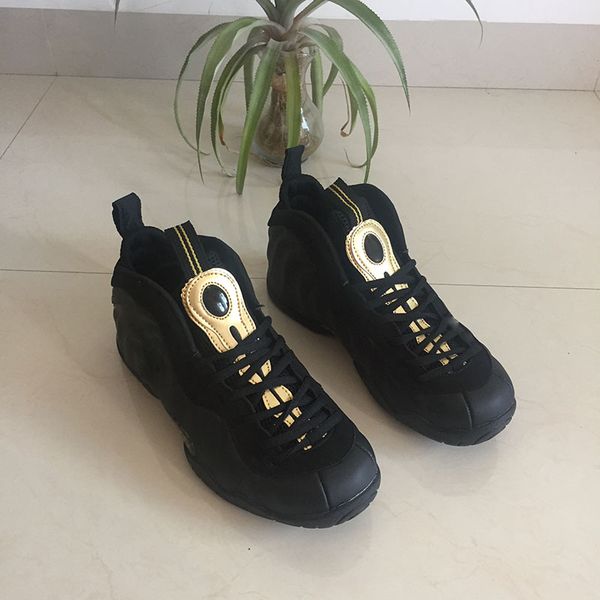 2018 foam one pro men basketball shoes penny hardaway black metallic gold mens sports sneakers 624041-009 brand shoes comfort
2018 foam one pro men basketball shoes penny hardaway black metallic gold mens sports sneakers 624041-009 brand shoes comfort