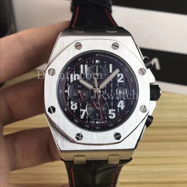 mens watch multi-function quartz chronograph 42 mm movement sports watch men's leather business waterproof watch, Slivery;brown
mens watch multi-function quartz chronograph 42 mm movement sports watch men's leather business waterproof watch, Slivery;brown