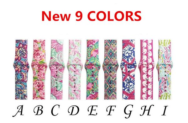 For Apple Watch Replacement Bands Lilly inspired Pulitzer Silicone 38mm 42mm Watch Band Straps Luxury Watchband for women girl men
For Apple Watch Replacement Bands Lilly inspired Pulitzer Silicone 38mm 42mm Watch Band Straps Luxury Watchband for women girl men