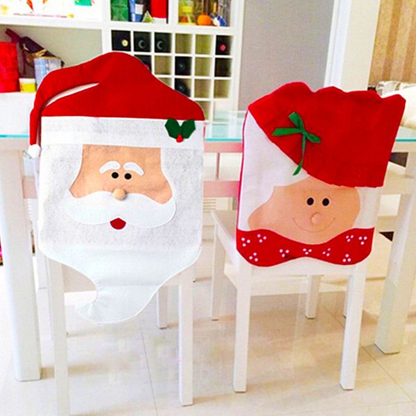 2piece christmas chair cover husband/granny christmas decorations for home table decoration adornos navidad 2017
2piece christmas chair cover husband/granny christmas decorations for home table decoration adornos navidad 2017