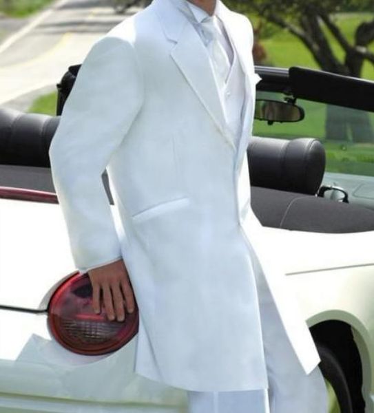 fashion long white men 3 piece suit wedding tuxedos excellent groom tuxedos notch lapel men dinner prom clothes(jacket+pants+tie+vest) 600, Black;gray
fashion long white men 3 piece suit wedding tuxedos excellent groom tuxedos notch lapel men dinner prom clothes(jacket+pants+tie+vest) 600, Black;gray