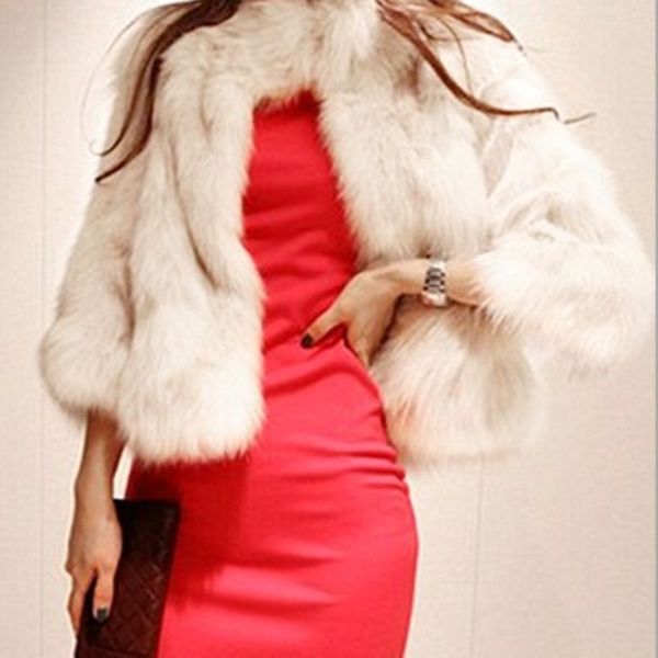 caf420 exquisite 2018 short women faux fur coat fake white black fur coats fluffy coat 3/4 sleeve s-2xl
caf420 exquisite 2018 short women faux fur coat fake white black fur coats fluffy coat 3/4 sleeve s-2xl