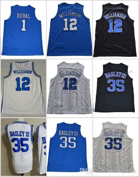 Duke Blue Devils College Basketball Jerseys MENS 1 Trevon Duval 35 Marvin Bagley III 12 Zion Williamson College University Stitched Black
Duke Blue Devils College Basketball Jerseys MENS 1 Trevon Duval 35 Marvin Bagley III 12 Zion Williamson College University Stitched Black