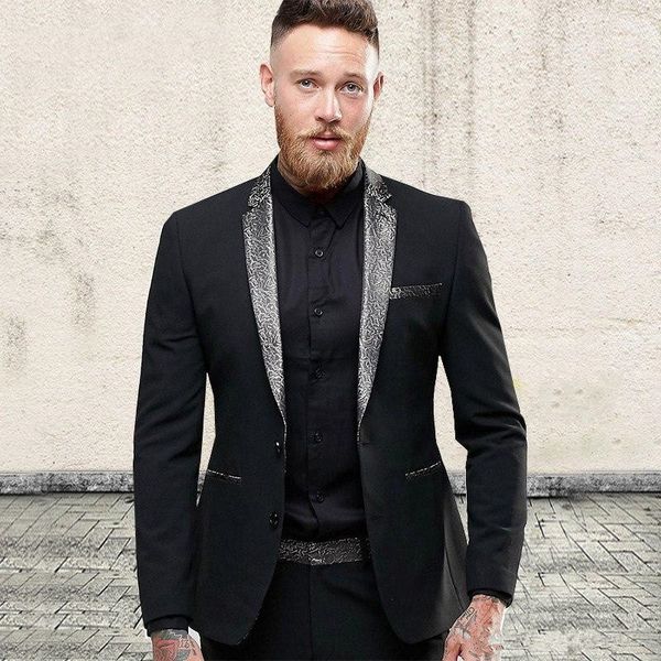 new stylish design groom tuxedos two button black notch lapel groomsmen man suit mens wedding suits (jacket+pants+tie) 593, Black;gray
new stylish design groom tuxedos two button black notch lapel groomsmen man suit mens wedding suits (jacket+pants+tie) 593, Black;gray