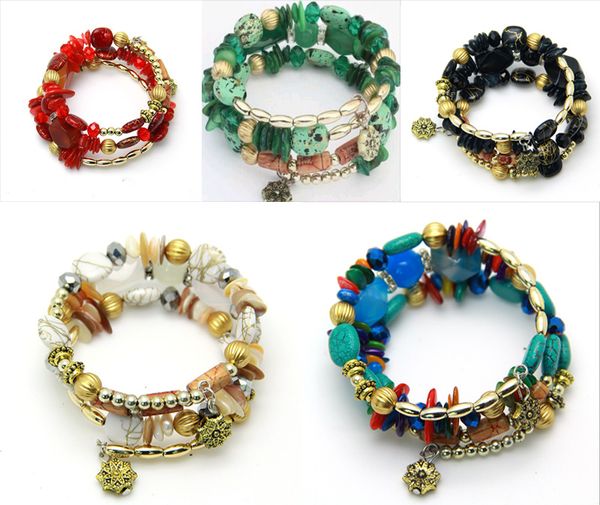 multilayer irregular agate beads charm bracelets for women vintage jade stone man bracelets & bangles ethnic jewelry 5 styles h244q, Black
multilayer irregular agate beads charm bracelets for women vintage jade stone man bracelets & bangles ethnic jewelry 5 styles h244q, Black