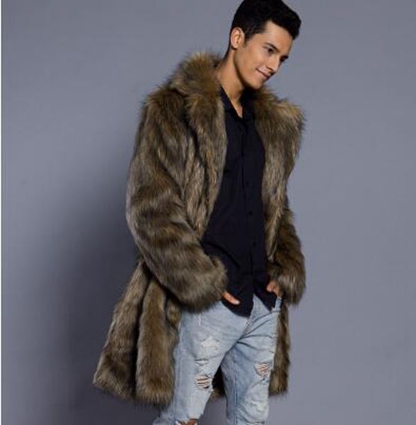 male spring autumn version of the new european and american trend boutique personality imitation fox long style fur coat / s-3xl, Black
male spring autumn version of the new european and american trend boutique personality imitation fox long style fur coat / s-3xl, Black