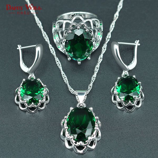 selling 925 silver bridal jewelry set for women green crystal necklace earring ring pendants for engagement jewelry, Slivery;golden
selling 925 silver bridal jewelry set for women green crystal necklace earring ring pendants for engagement jewelry, Slivery;golden