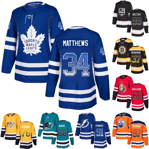Mens Fashion Jersey 34 Auston Matthews 65 Erik Karlsson 72 Sergei Bobrovsky 76 P.K. Subban 88 Patrick Kane 97 Connor McDavid Hockey Jerseys
Mens Fashion Jersey 34 Auston Matthews 65 Erik Karlsson 72 Sergei Bobrovsky 76 P.K. Subban 88 Patrick Kane 97 Connor McDavid Hockey Jerseys