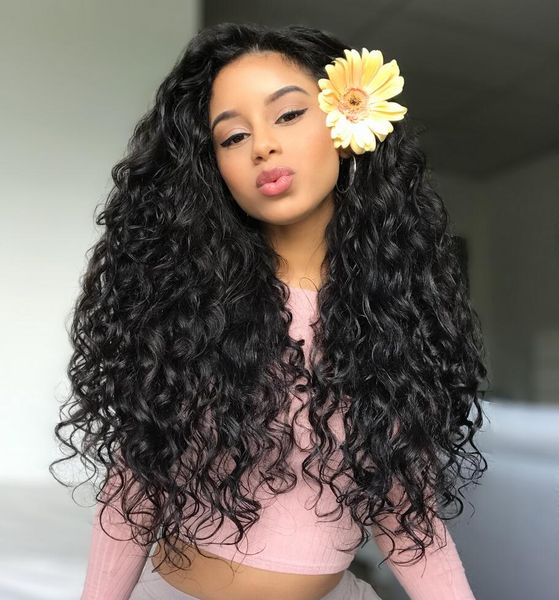 100 brazilian water wave full lace human hair wigs tyle bleached knots pre plucked lace front wig for women, Black;brown
100 brazilian water wave full lace human hair wigs tyle bleached knots pre plucked lace front wig for women, Black;brown