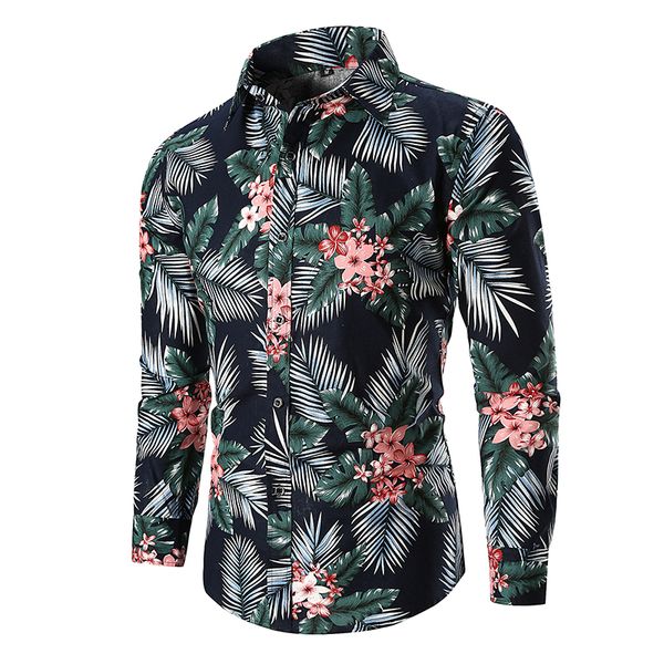 fashion long sleeve leaf print hawaiian shirt men 2018 autumn new casual mens dress shirts nightclub party prom shirt male, White;black
fashion long sleeve leaf print hawaiian shirt men 2018 autumn new casual mens dress shirts nightclub party prom shirt male, White;black