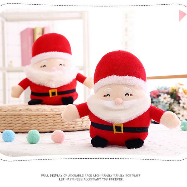 1pcs Christmas Santa Claus machine baby doll Plush Toys 20CM Ornaments Decoration For Home Xmas New Year Kids Gift Saint Nicholas toys
1pcs Christmas Santa Claus machine baby doll Plush Toys 20CM Ornaments Decoration For Home Xmas New Year Kids Gift Saint Nicholas toys