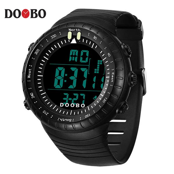 doobo brand men's watches led digital watch men wrist watch black alarm 50m waterproof sport watches for men relogio masculino, Slivery;brown
doobo brand men's watches led digital watch men wrist watch black alarm 50m waterproof sport watches for men relogio masculino, Slivery;brown
