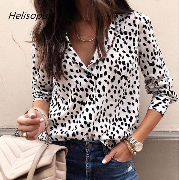 helisopus autumn winter fashion printed leopard button blouses long sleeve elegant harajuku v collar chiffon women shirt, White
helisopus autumn winter fashion printed leopard button blouses long sleeve elegant harajuku v collar chiffon women shirt, White