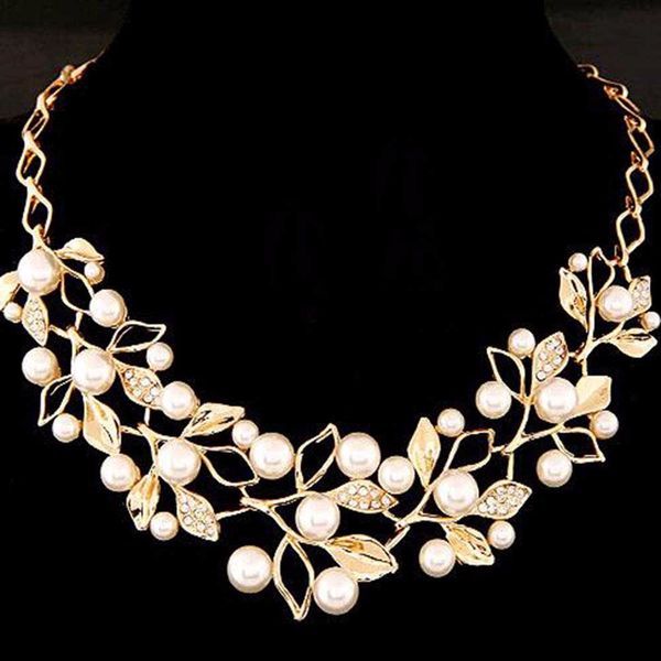 whole saletomtosh simulated pearl necklaces & pendants gold leaves statement necklace women collares ethnic jewelry for personalized gifts, Silver
whole saletomtosh simulated pearl necklaces & pendants gold leaves statement necklace women collares ethnic jewelry for personalized gifts, Silver