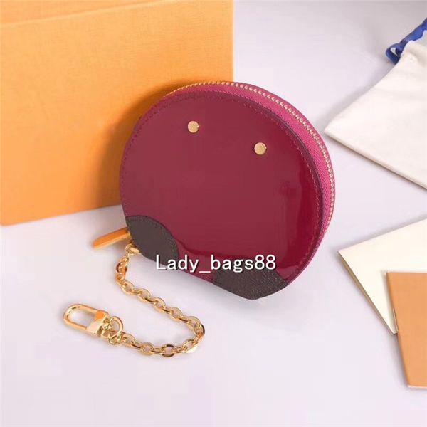 women patent leather wallets key chain key ring key holder porte clef gift women souvenir car bag pendant coin purse, Red;black
women patent leather wallets key chain key ring key holder porte clef gift women souvenir car bag pendant coin purse, Red;black